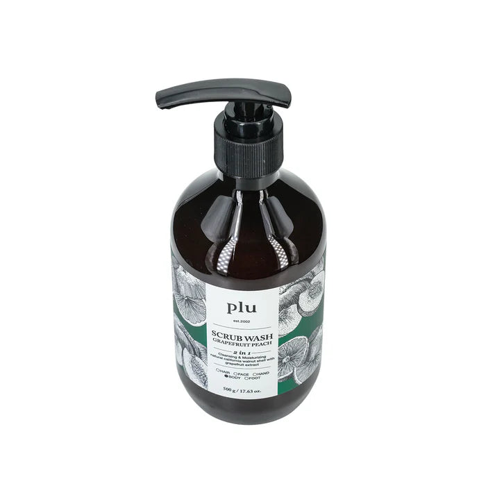 PLU SCRUB WASH GRAPEFRUIT PEACH
