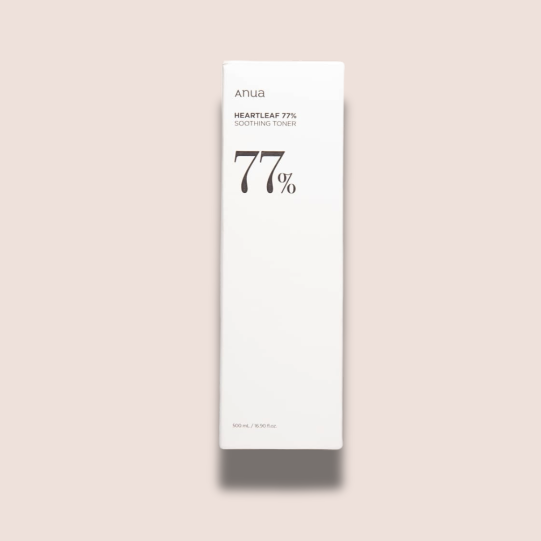 HEARTLEAF 77% SOOTHING TONER 500ml (Tónico)