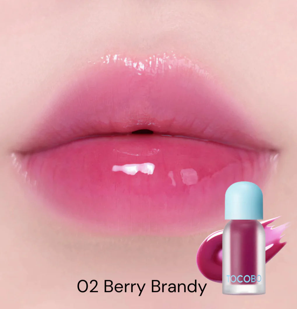 TOCOBO Juicy Berry Plumping Lip Oil 02 Berry Brandy
