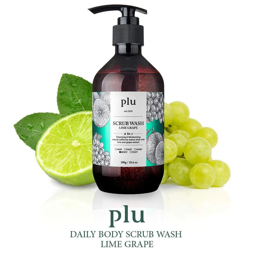 PLU SCRUB WASH LIME GREEN GRAPE