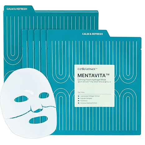 CELLEANSER MENTAVITA CALMING FRESH HYDROGEL MASK