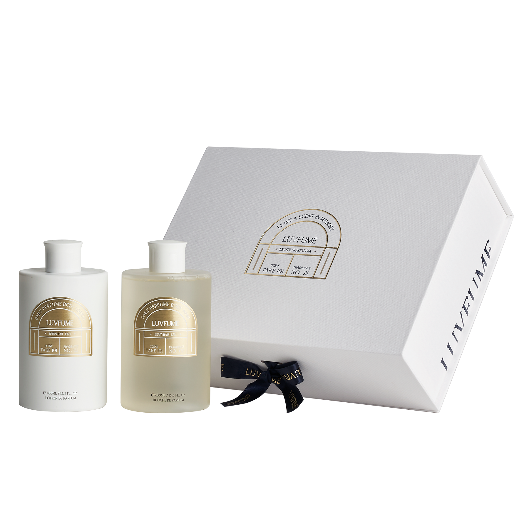 LUVFUME BODY CARE SET BODY WASH & BODY LOTION