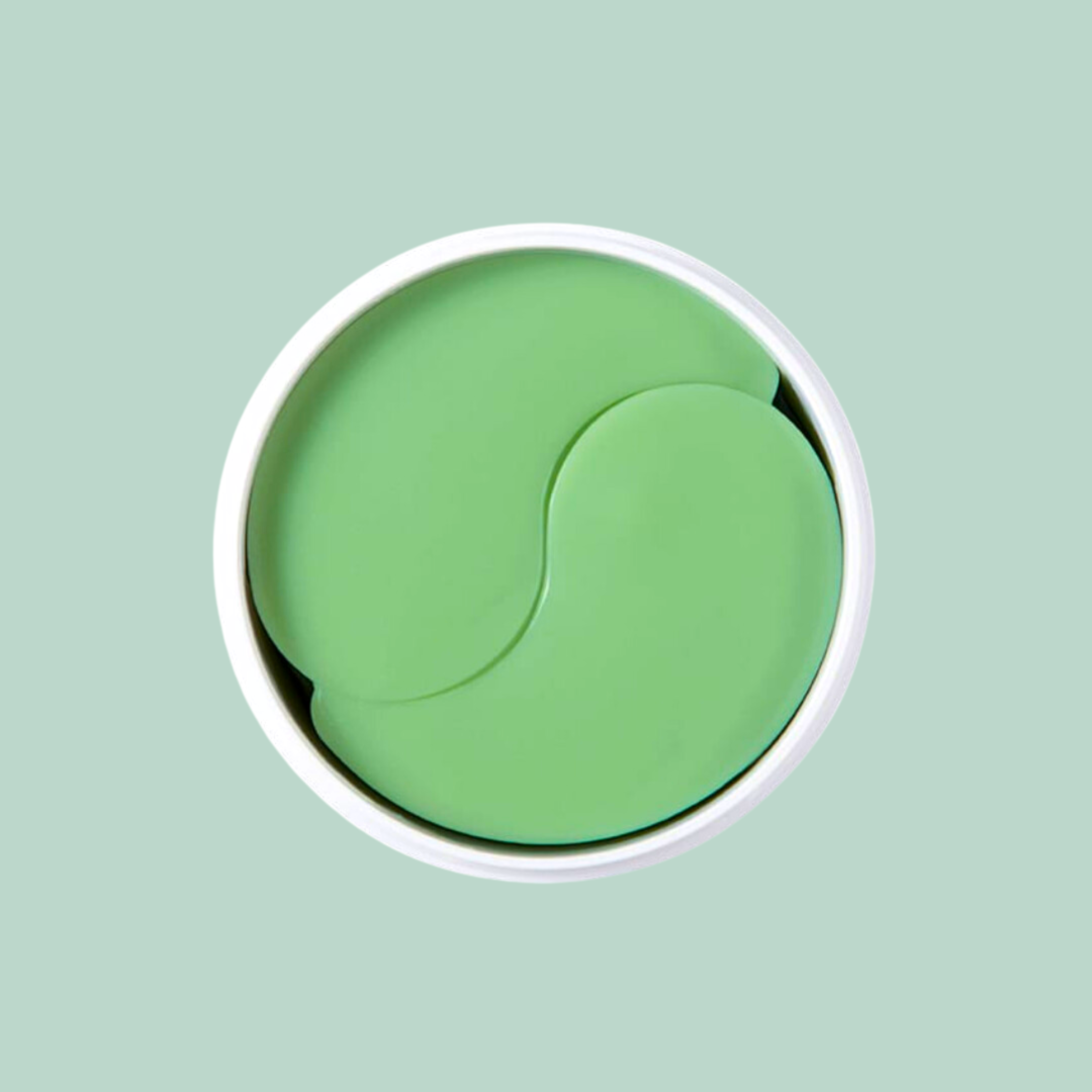 Pale Green Pastel Eye Mask | Mascarilla para ojos