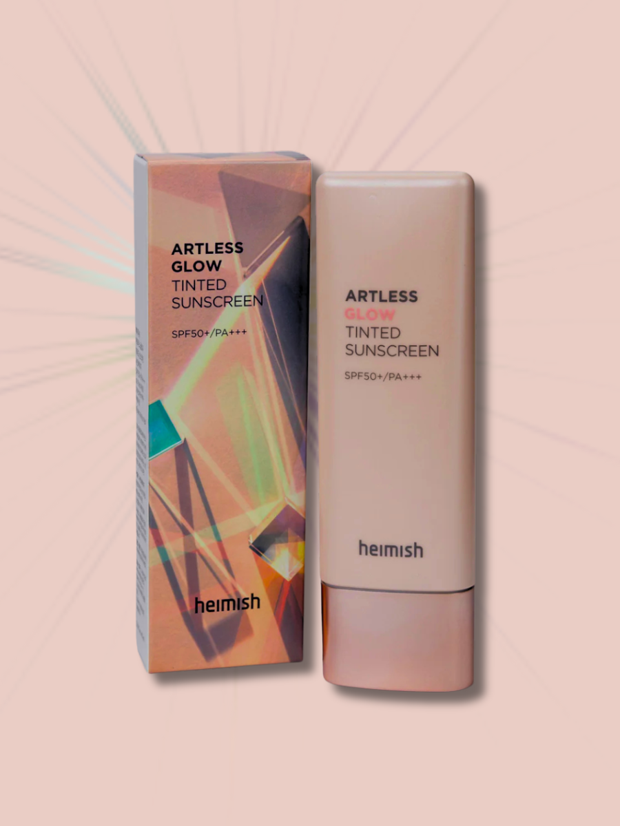HEIMISH Artless Glow Tinted Sunscreen SPF 50+ PA+++ 40 ml (Protector solar con color Artless Glow)