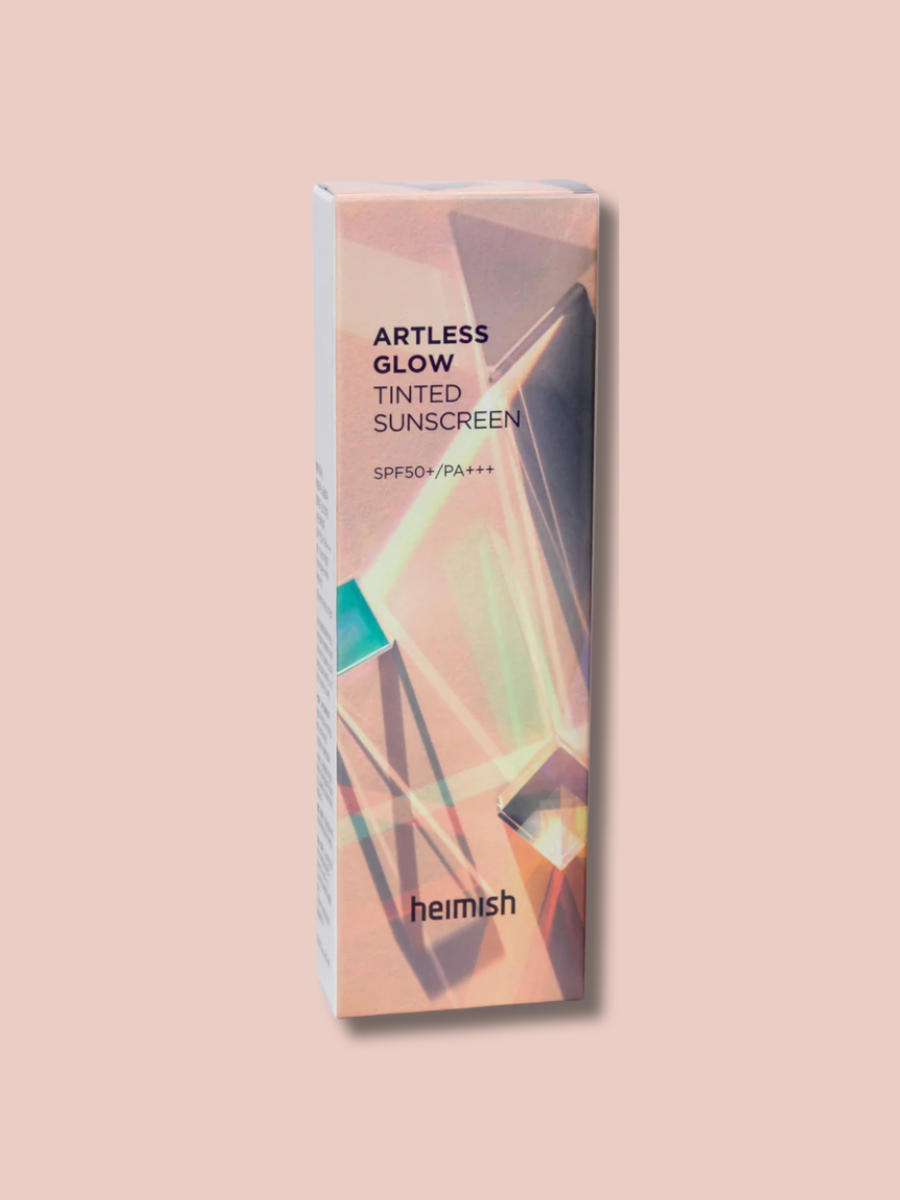 HEIMISH Artless Glow Tinted Sunscreen SPF 50+ PA+++ 40 ml (Protector solar con color Artless Glow)