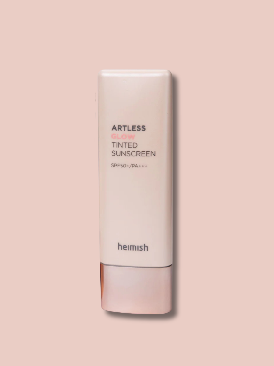 HEIMISH Artless Glow Tinted Sunscreen SPF 50+ PA+++ 40 ml (Protector solar con color Artless Glow)