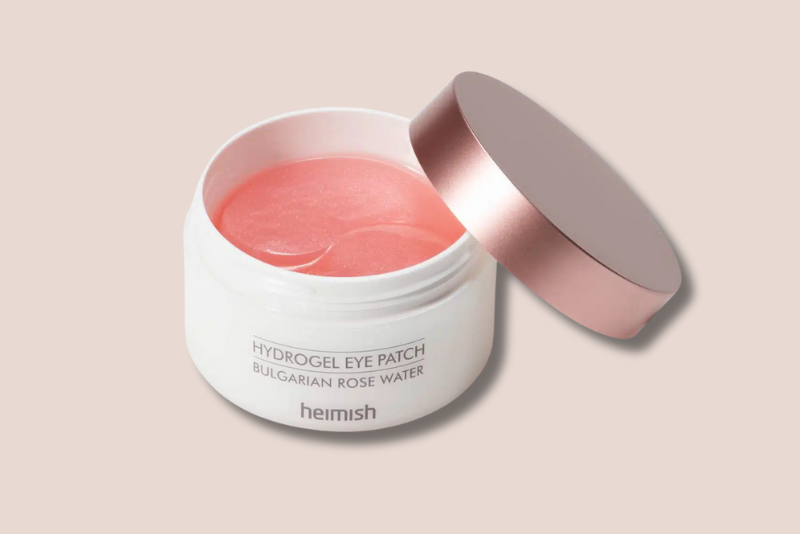 HEIMISH Bulgarian Rose Water Hydrogel Eye Patch 60 pz (Parches para ojos de hydrogel con agua de rosas búlgaras)