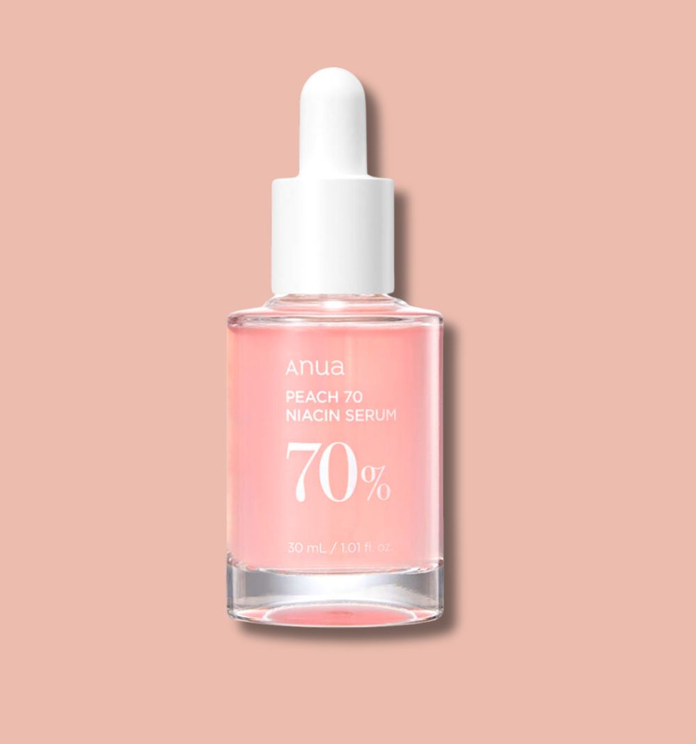 ANUA Peach 70 Niacin Serum 30ml (Suero de Niacin de melocotón)