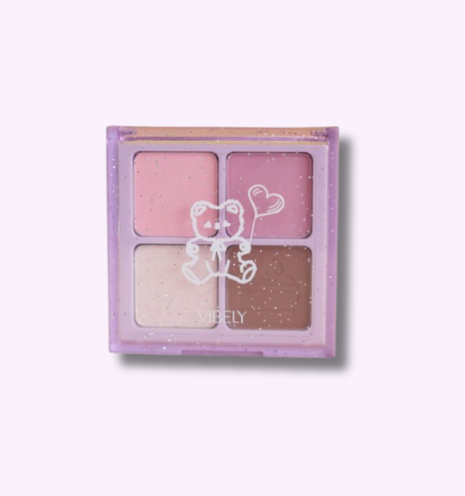 VIBELY Eye Shadow Palette (Paleta de sombras para ojos)
