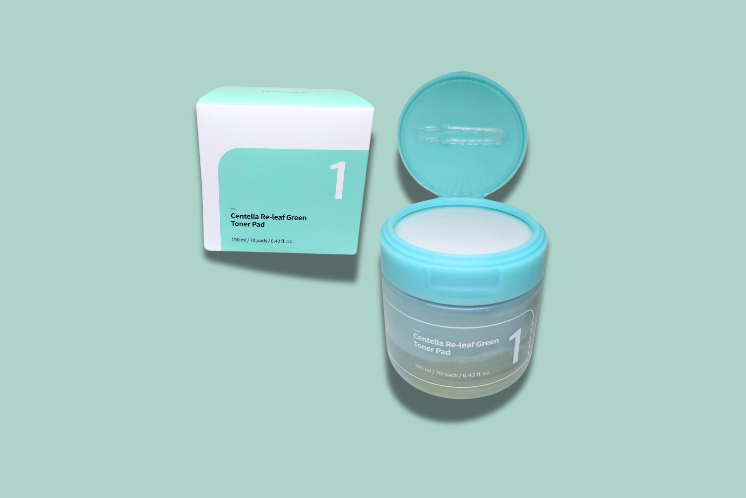 NUMBUZIN Centella Re-leaf Green Toner Pad