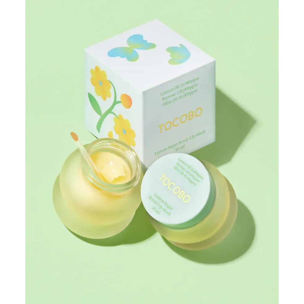 TOCOBO Lemon Sugar Scrub Lip Mask