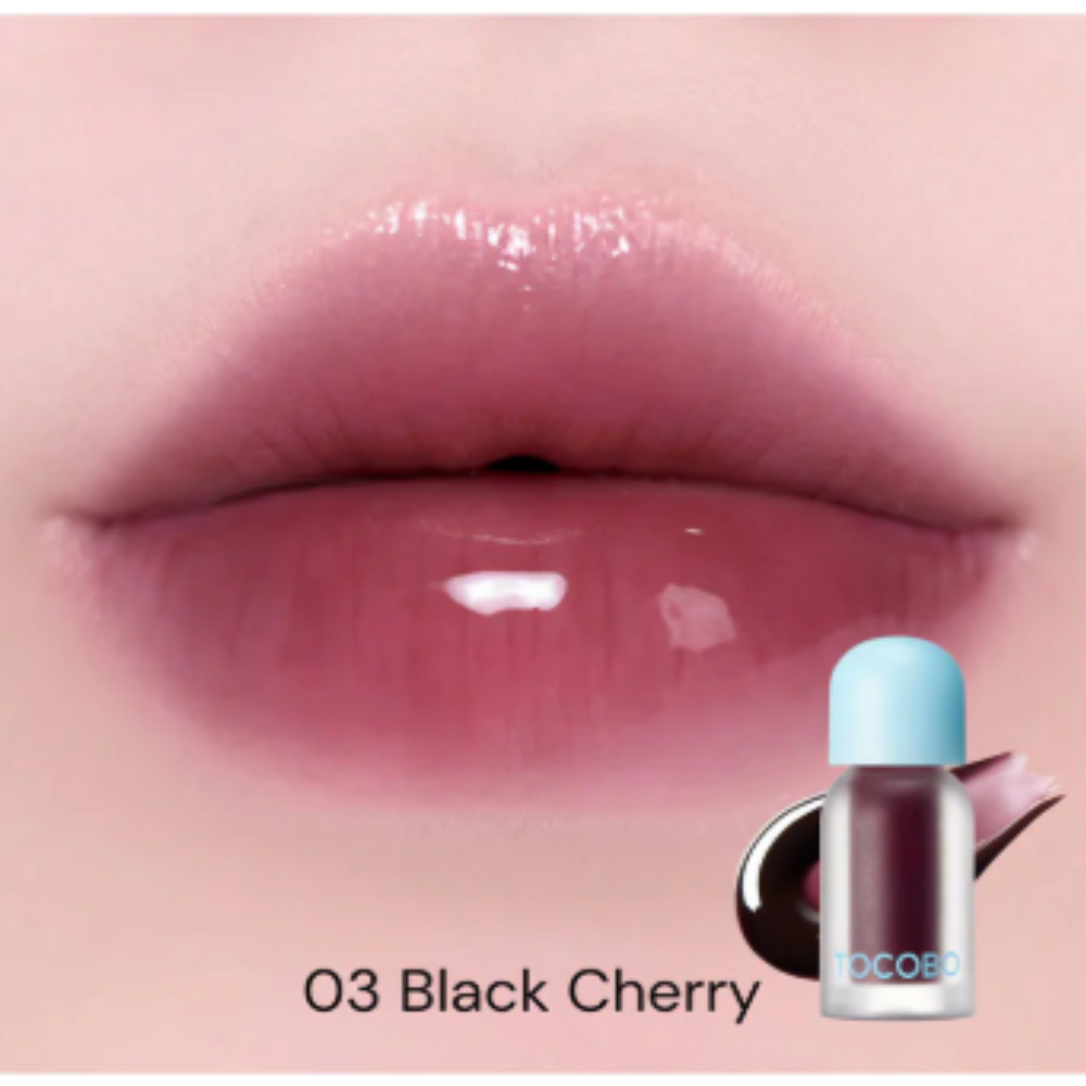 TOCOBO Juicy Berry Plumping Lip Oil 03 Black Cherry
