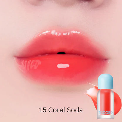 Tocobo Juicy Berry Plumping Lip Oil 15 Coral Soda
