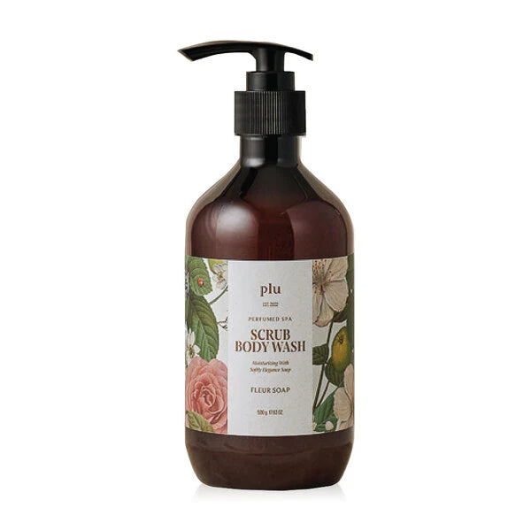 PLU PERFUMED SPA SCRUPBODY WASH FLEUR SOAP