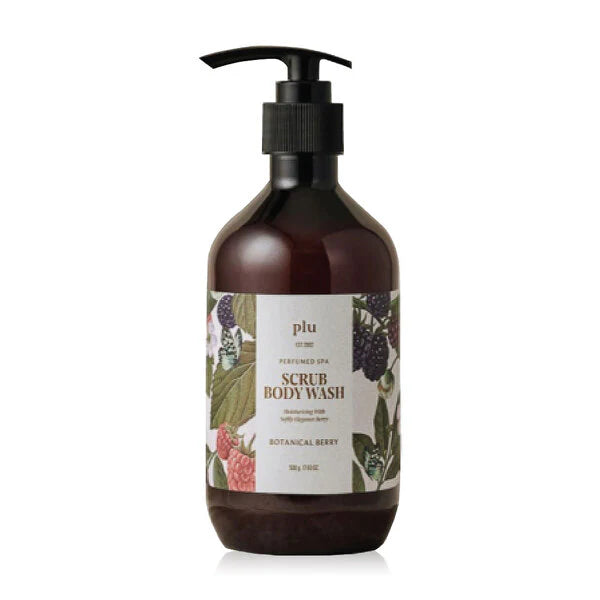 PLU PERFUMED SPA SCRUB BODY WASH BOTANICL BERRY
