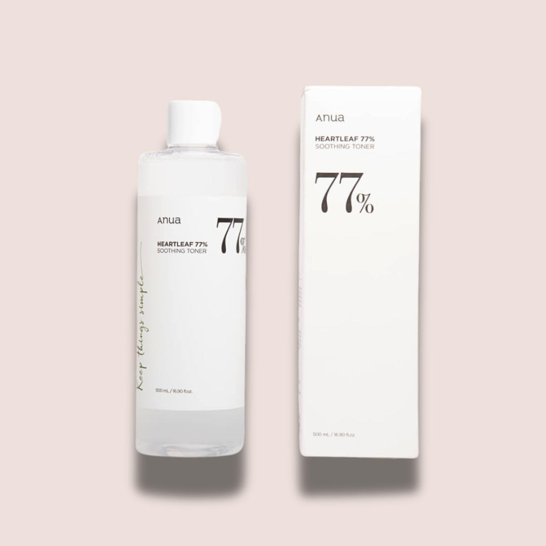 HEARTLEAF 77% SOOTHING TONER 500ml (Tónico)