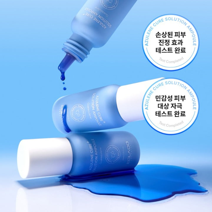 Ampolleta Azulene Cure Solution 30 ml - ECLADO