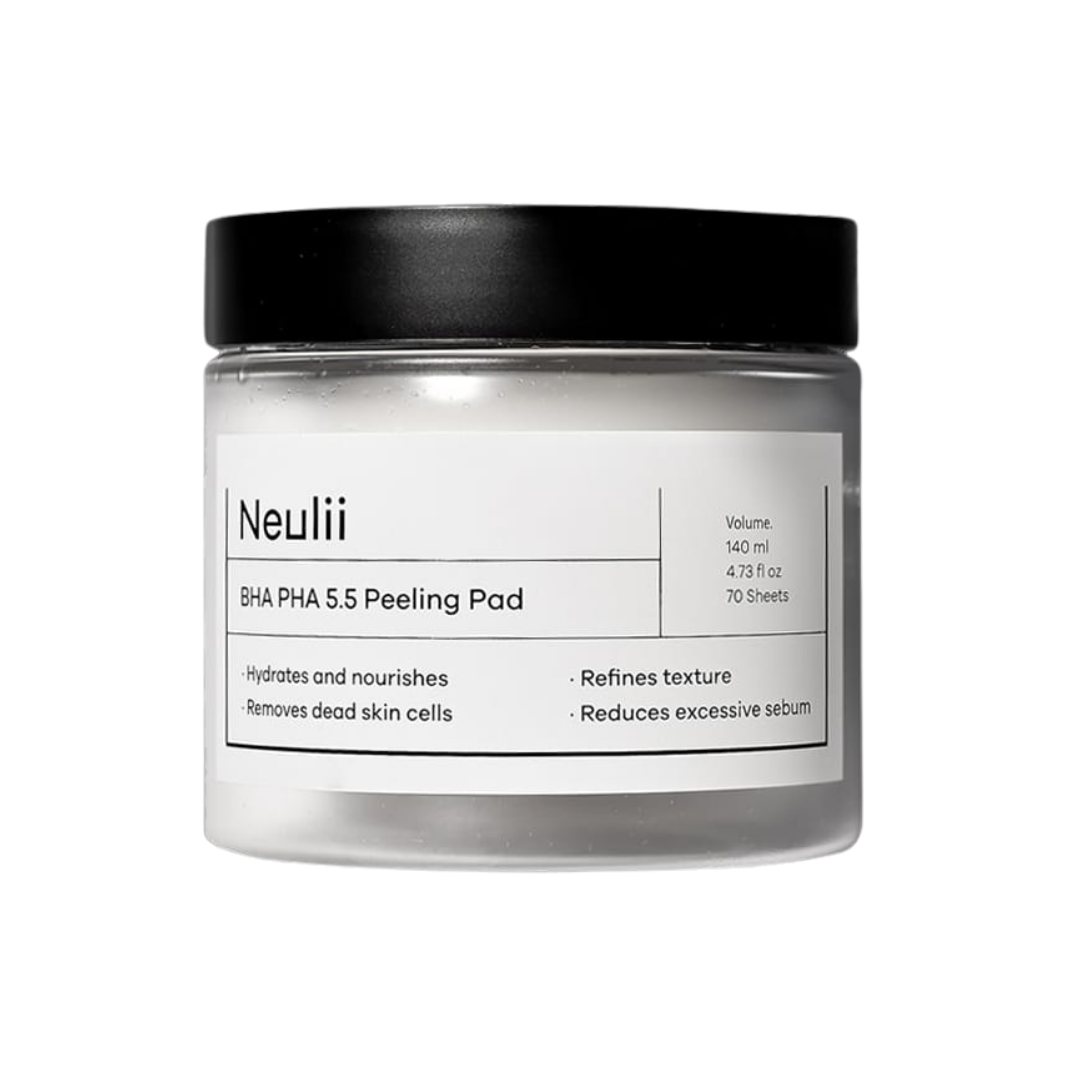 Neulii BHA PHA 5.5 Pad limpiador exfoliante - 1pack (70pzs)