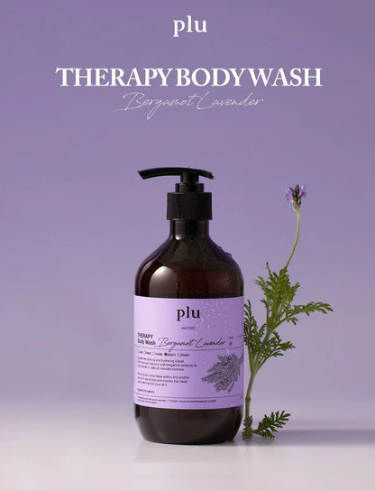 PLU THERAPY BODY WASH  BERGAMOT LAVANDER