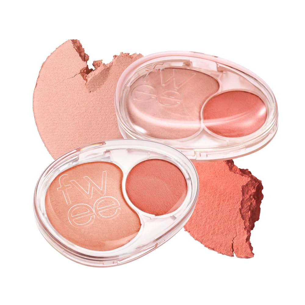 Fwee Mellow Dual Blush CR02 BABY SMILE