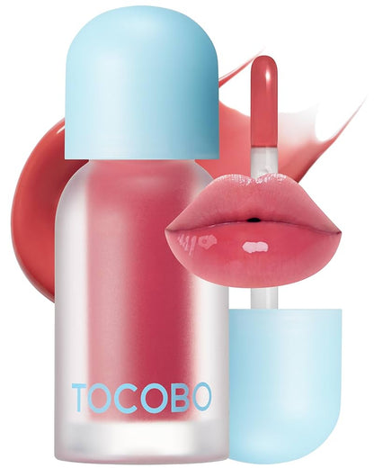 TOCOBO Juicy Berry Plumping Lip Oil 18 Cozy Pink.