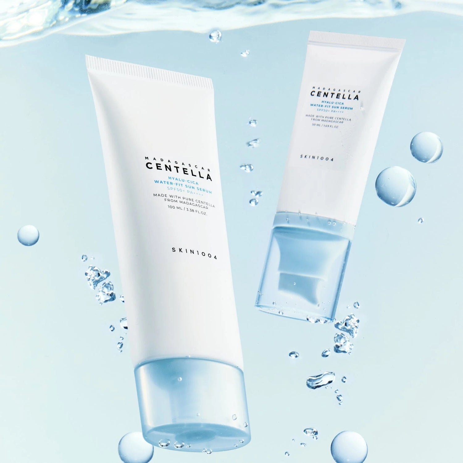 Skin1004 Madagascar Centella Hyalu‑Cica Water‑Fit Sun Serum 100ml