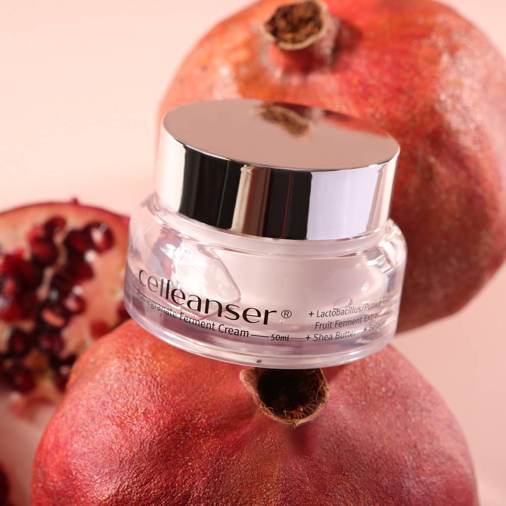 CELLEANSER POMEGRANATE FERMENT CREAM. Nutrición e hidratación de doble capa