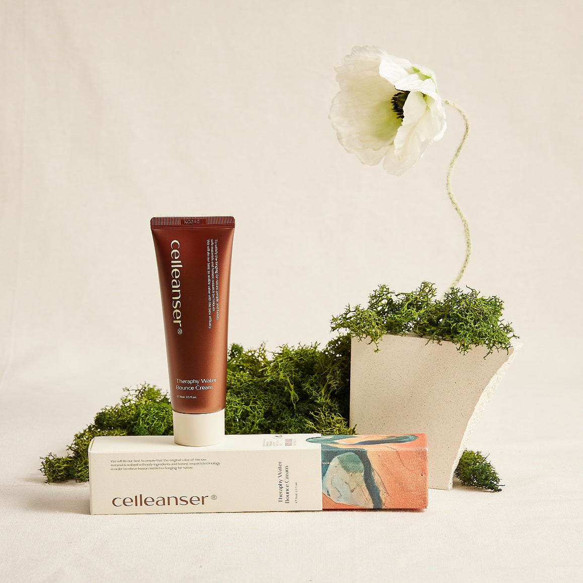 CELLEANSER Theraphy Water Bounce Cream