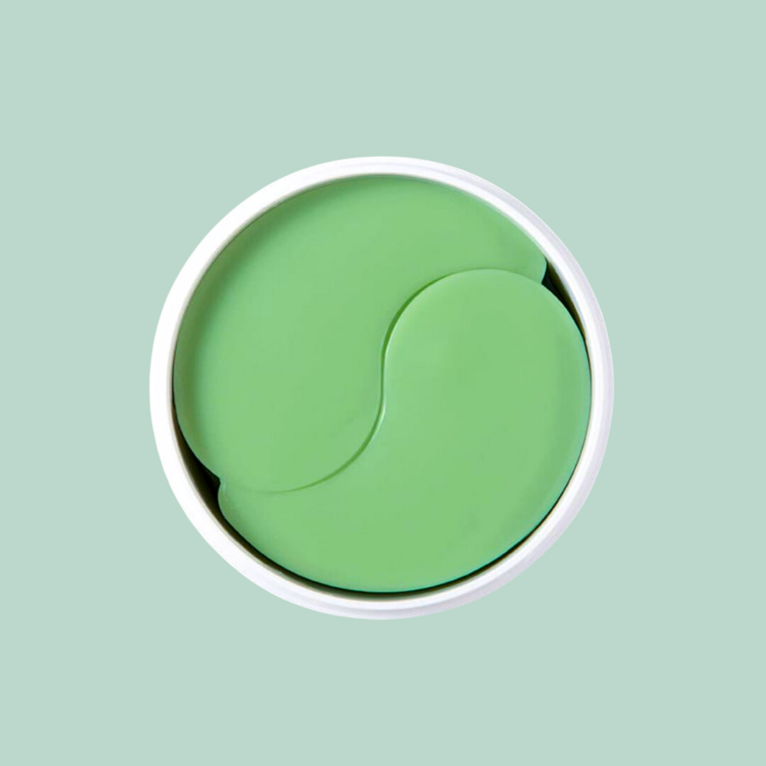 Pale Green Pastel Eye Mask | Mascarilla para ojos