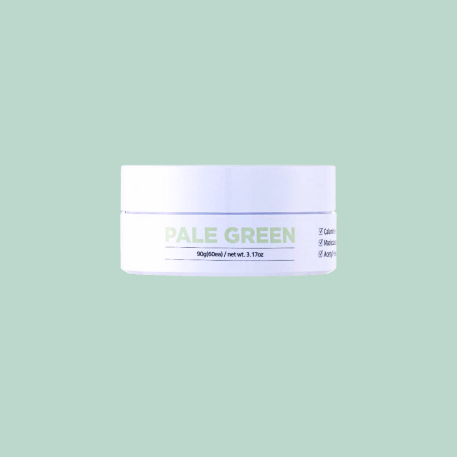 Pale Green Pastel Eye Mask | Mascarilla para ojos