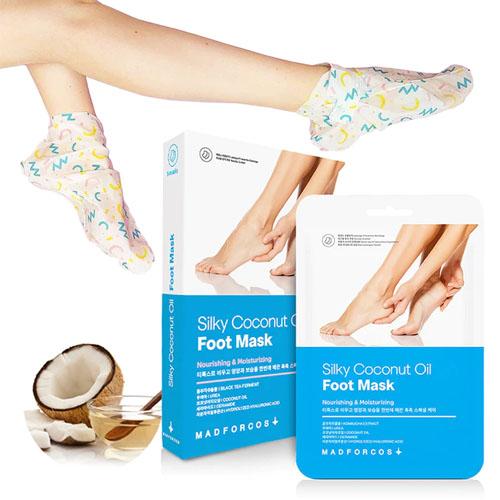 MADFORCOS SILKY COCONUT OIL FOOT MASK
