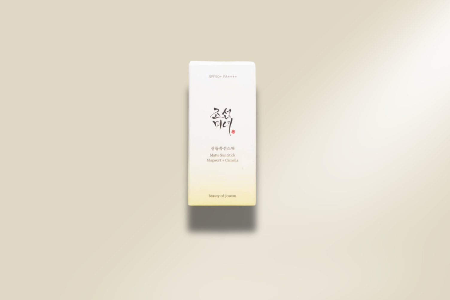 Matte Sun Stick: Mugwort + Camelia SPF50 PA++++ | Protector solar calmante acabado mate