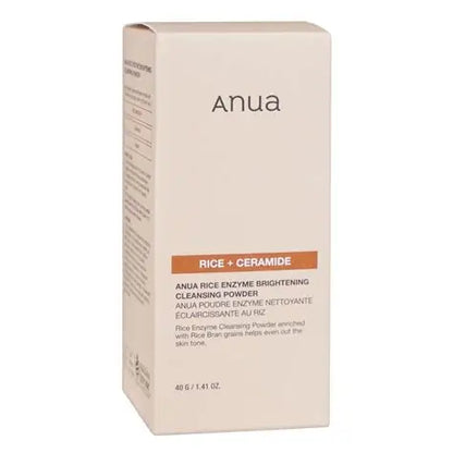 ANUA Rice + Ceramide Cleansing Powder
