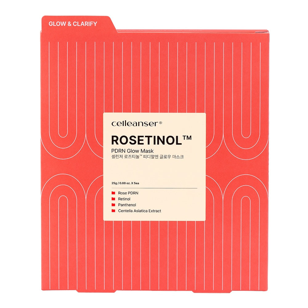 CELLEANSER ROSETINOL PDRN GLOW MASK