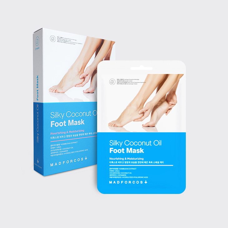 MADFORCOS SILKY COCONUT OIL FOOT MASK