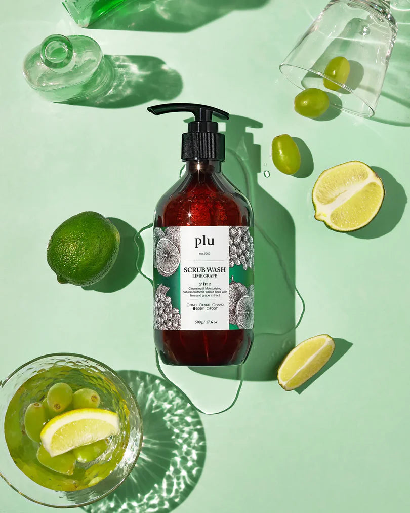 PLU SCRUB WASH LIME GREEN GRAPE