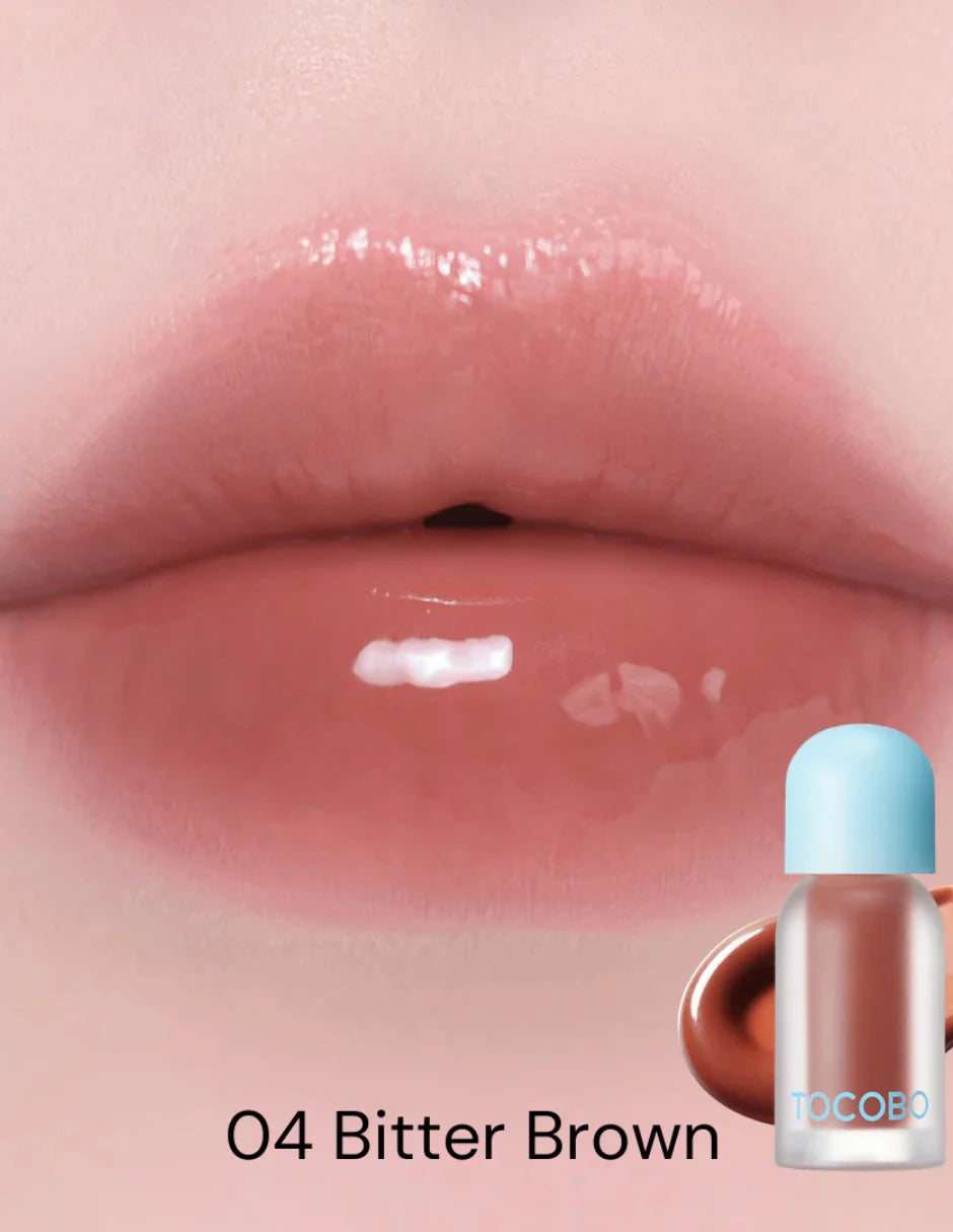 TOCOBO Juicy Berry Plumping Lip Oil 04 Bitter Brown