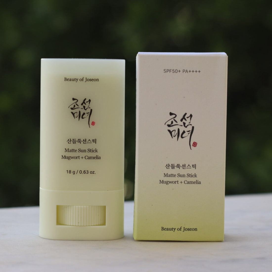 BEAUTY OF JOSEON Matte Sun Stick: Mugwort + Camelia SPF50 PA++++